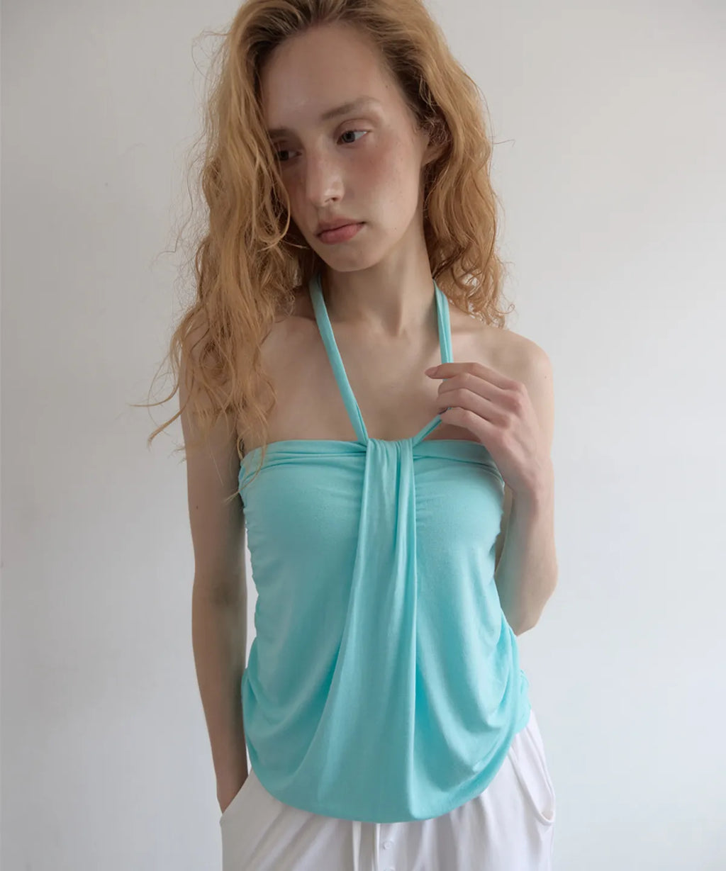 [ Pre-order ] Twist Halter Top