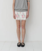 [ Pre-order ] Lace Satin Skirt