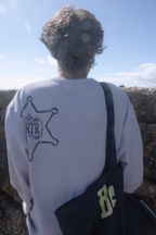 [ Pre-order ] Asteroid Rodeo Henry Neck LS T-Shirt Ivory