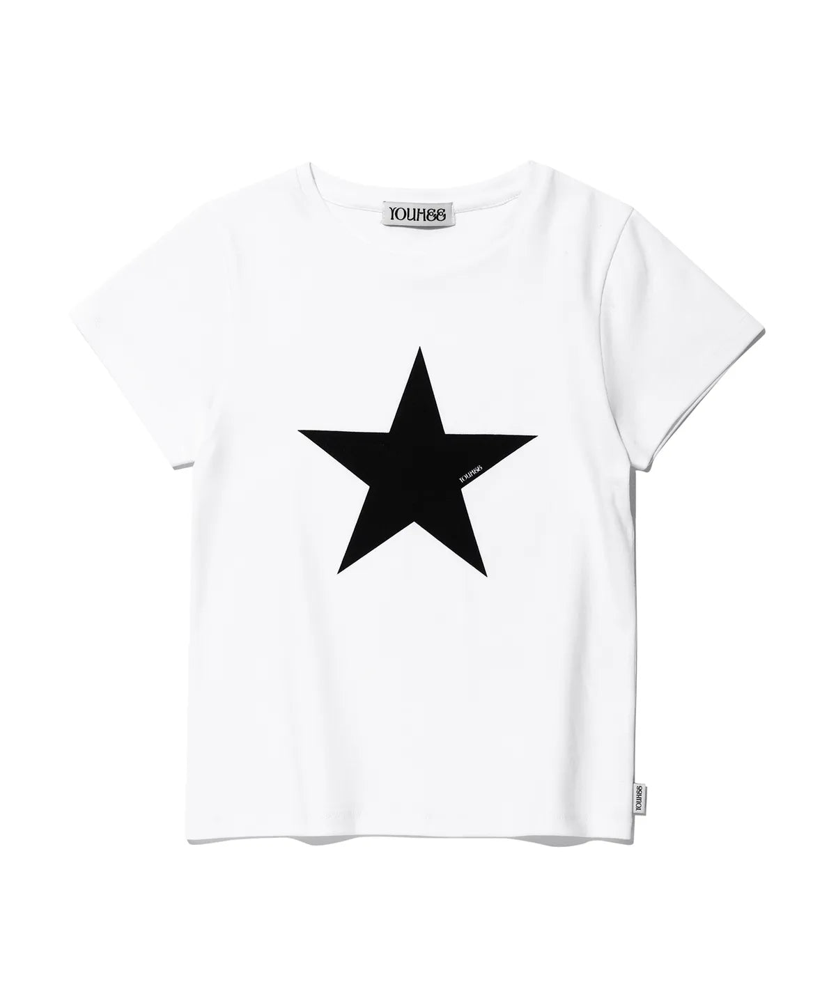 [ Pre-order ] YOUHEE Star Point T-shirts White