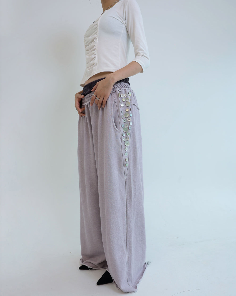 [ Pre-order ] Button Underwear Sweatpants