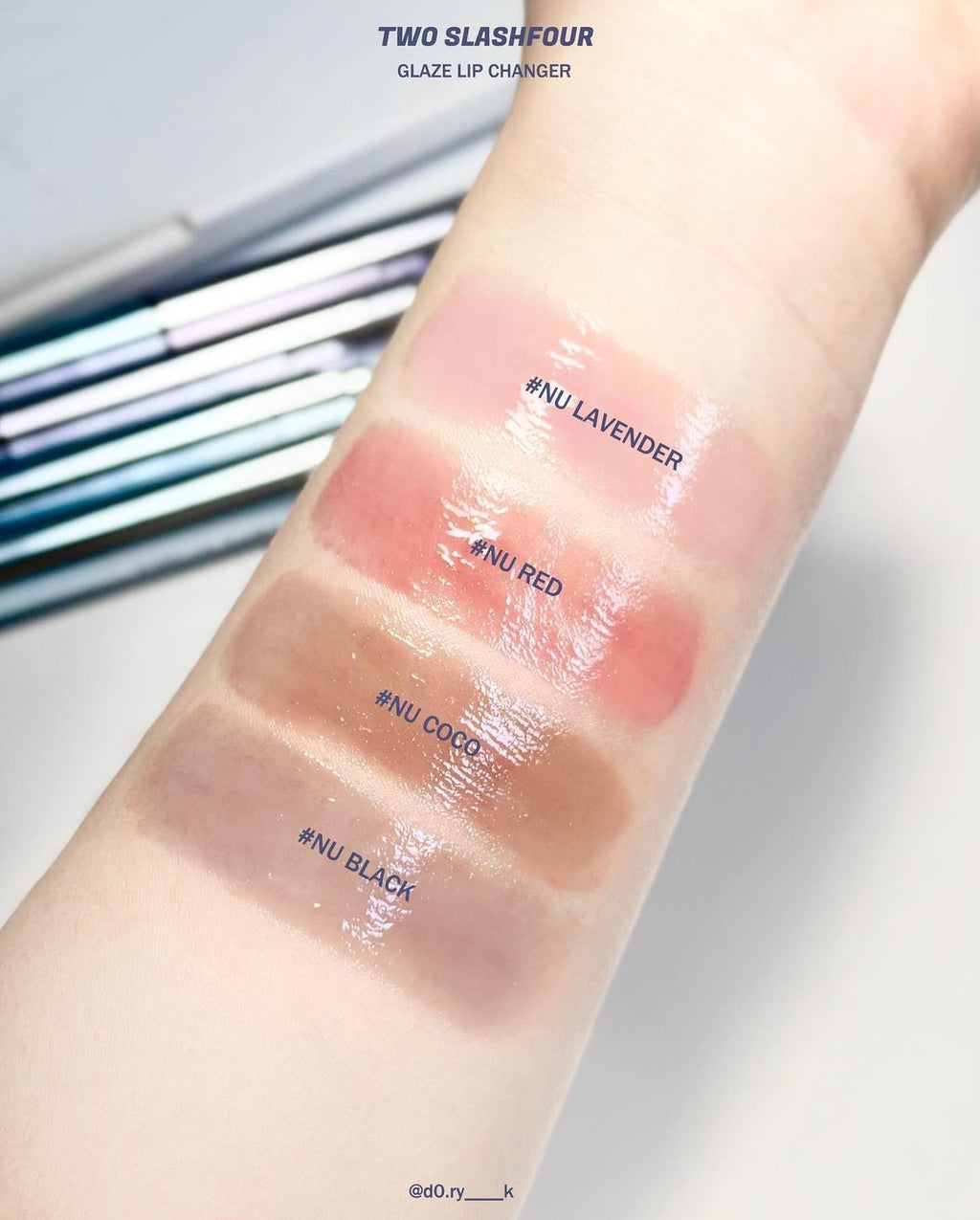 [ 店主自留 Pre-order ] Two Slash Four Glaze Lip Changer