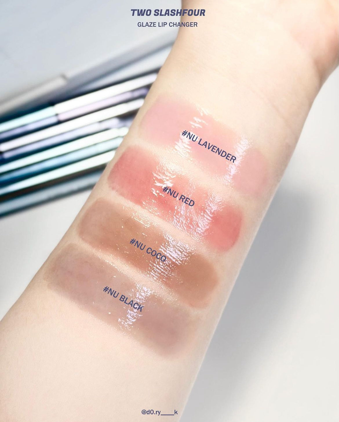 [ 店主自留 Pre-order ] Two Slash Four Glaze Lip Changer