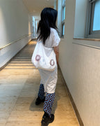 [ 店主推薦 - 現貨 ] ‘O’ Mesh Reversible Tote Bag ( 白色/黃色現貨 )