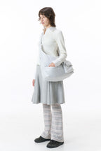 [ Pre-order ] Stripe Pocket Cross Bag