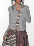 [ Pre-order ] Raw Edge Cardigan