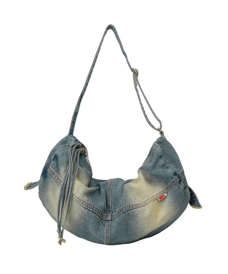 [ Pre-order ] Sculptor Vintage Brushed Denim Duffel Bag