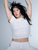 [ 🇰🇷韓國熱賣🔥現貨 ] Glowny🤍G Baby Tee 短版