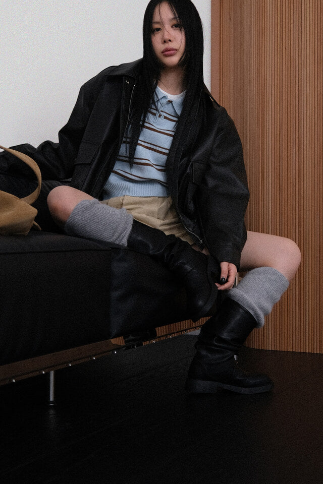 [ Pre-order ] Wendy ST Crop Knit