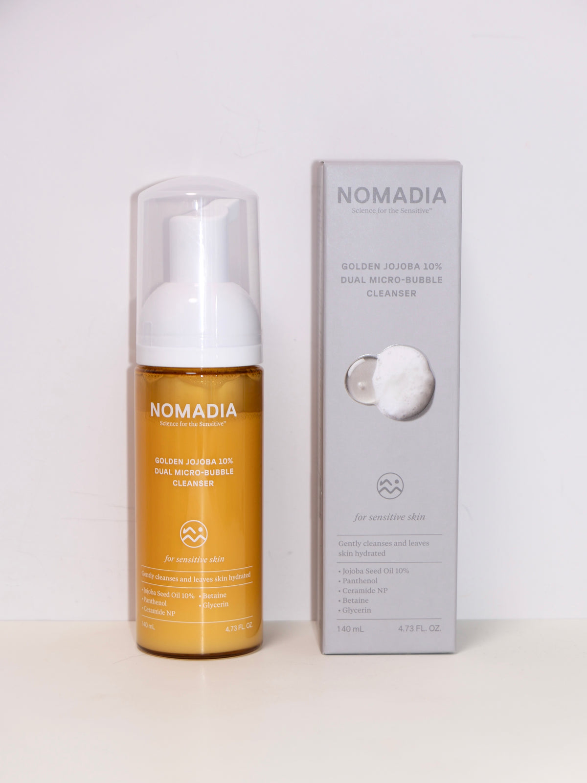 [ 現貨 ] 🇰🇷 黃金荷荷芭油泡泡潔面乳 Golden Jojoba 10% Dual Micro-Bubble Cleanser 140ml ( 敏感肌友好 )
