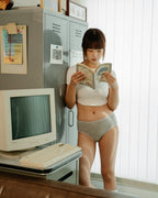 [ Pre-order ] 全棉內衣套裝 👙 Organic Oh! Bra Panty SET ( 內附胸墊 )