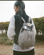 [ Pre-order ] Patchwork String Mini Backpack