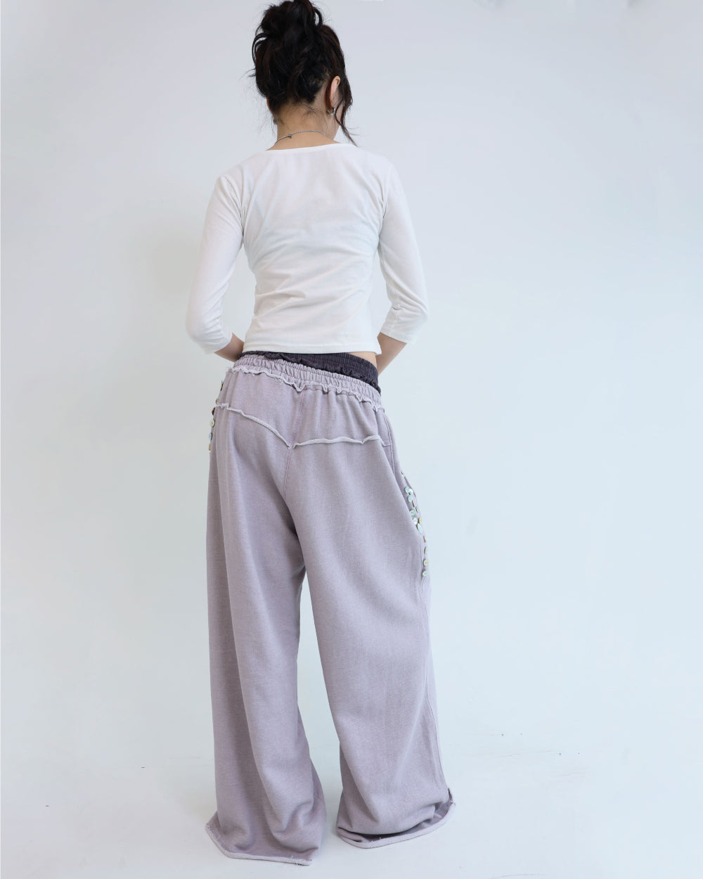 [ Pre-order ] Button Underwear Sweatpants