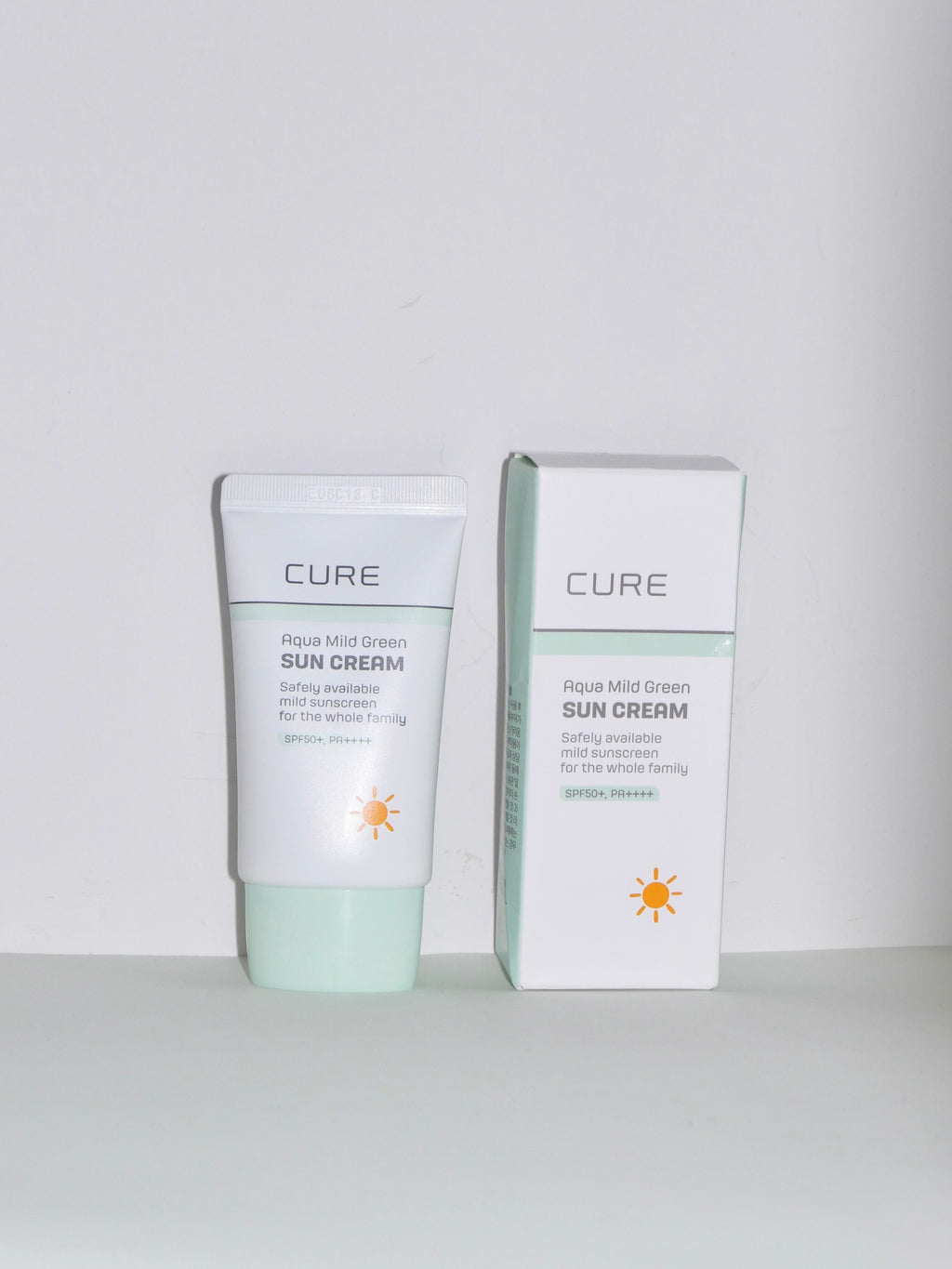[ 店主強推 - 來港中 ] Cure🌱 Aqua Mild Green Sun Cream SPF50+ PA++++