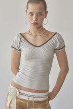 [ Pre-order ] Tourist Scoop Back Tee