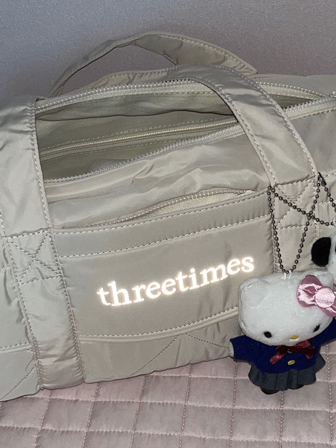 [ Joy同款 Pre-order ] Threetimes🤍Bebe sport bag🎀