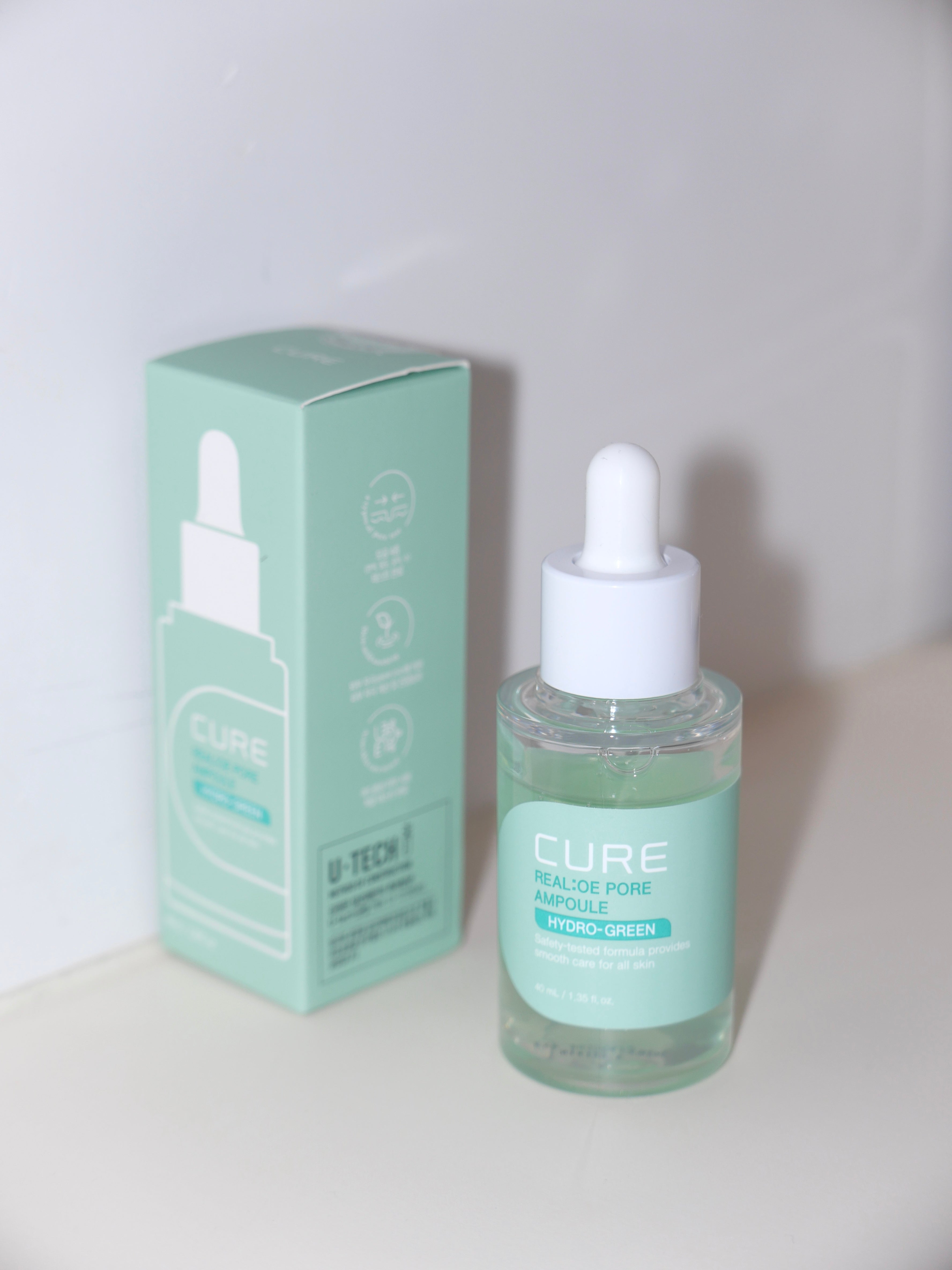 [ Pre-order ] Cure Real:oe 🌱蘆薈積雪草毛孔安瓶 Pore Ampoule 40ml