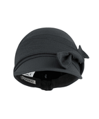 [ Pre-order ] Coyseio Ribbon Tie Cap Charcoal