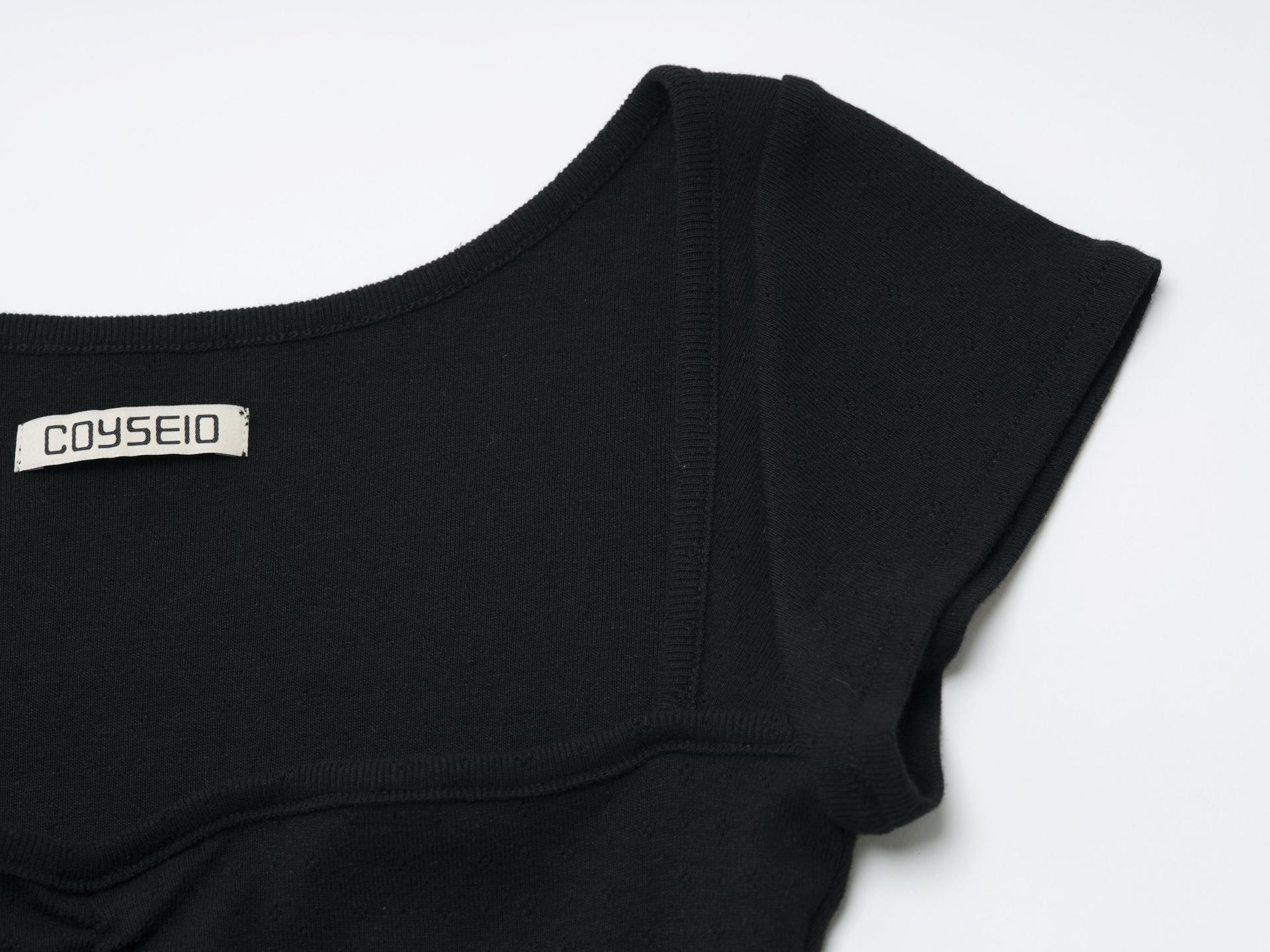 [ Pre-order ] Coyseio Punching Shirring Top