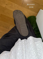 [ Pre-order ] Shirring Flat Shoes