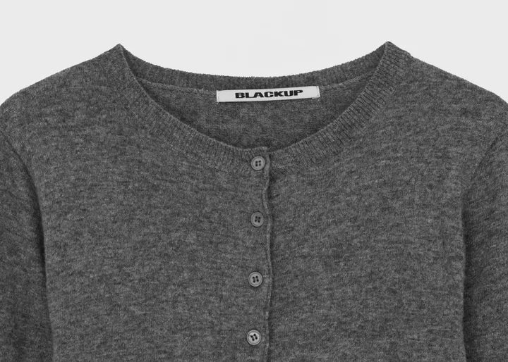 [ Pre-order ] Blackup MADE Priming Set - Soft Cash Knit Cardigan