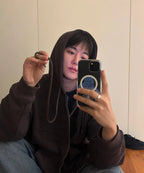 [ Pre-order ] 3 Star Logo Zip Hoodie