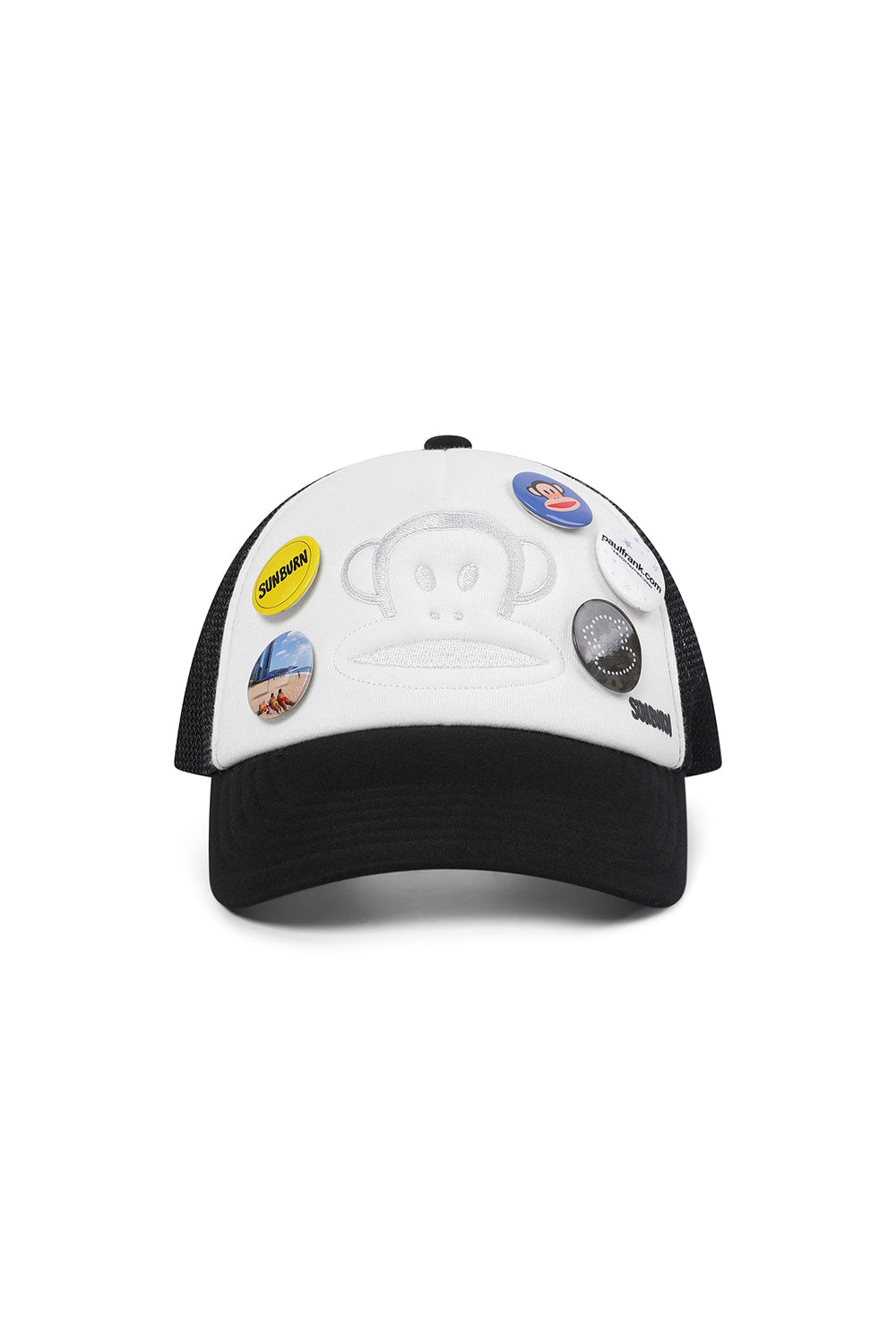 [ Pre-order ] Sunburn X Paul Frank Trucker Cap Black