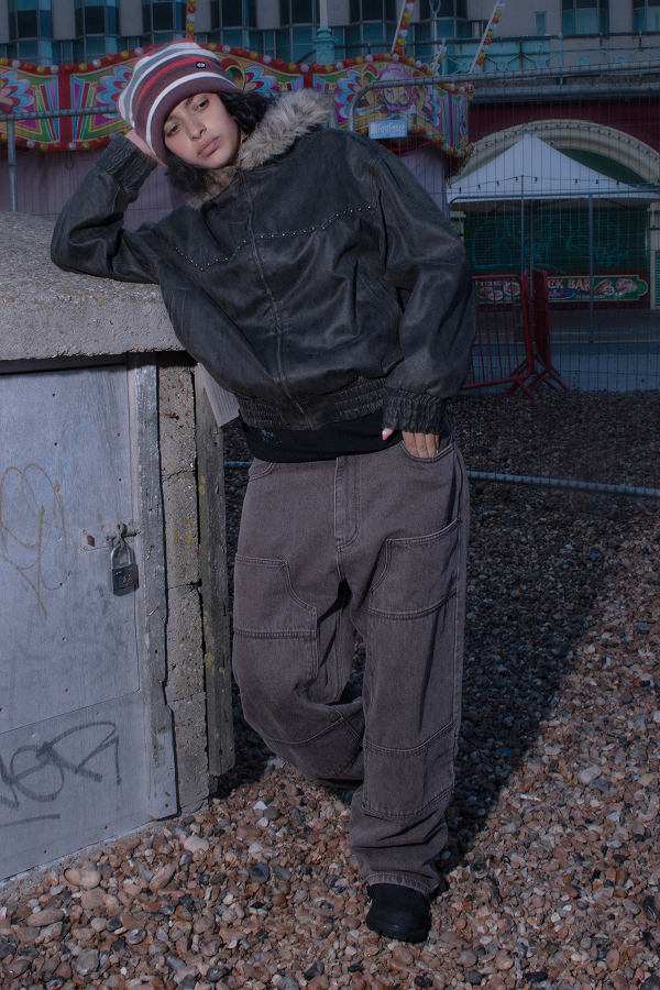 [ Pre-order ] Reversible Stripe Beanie