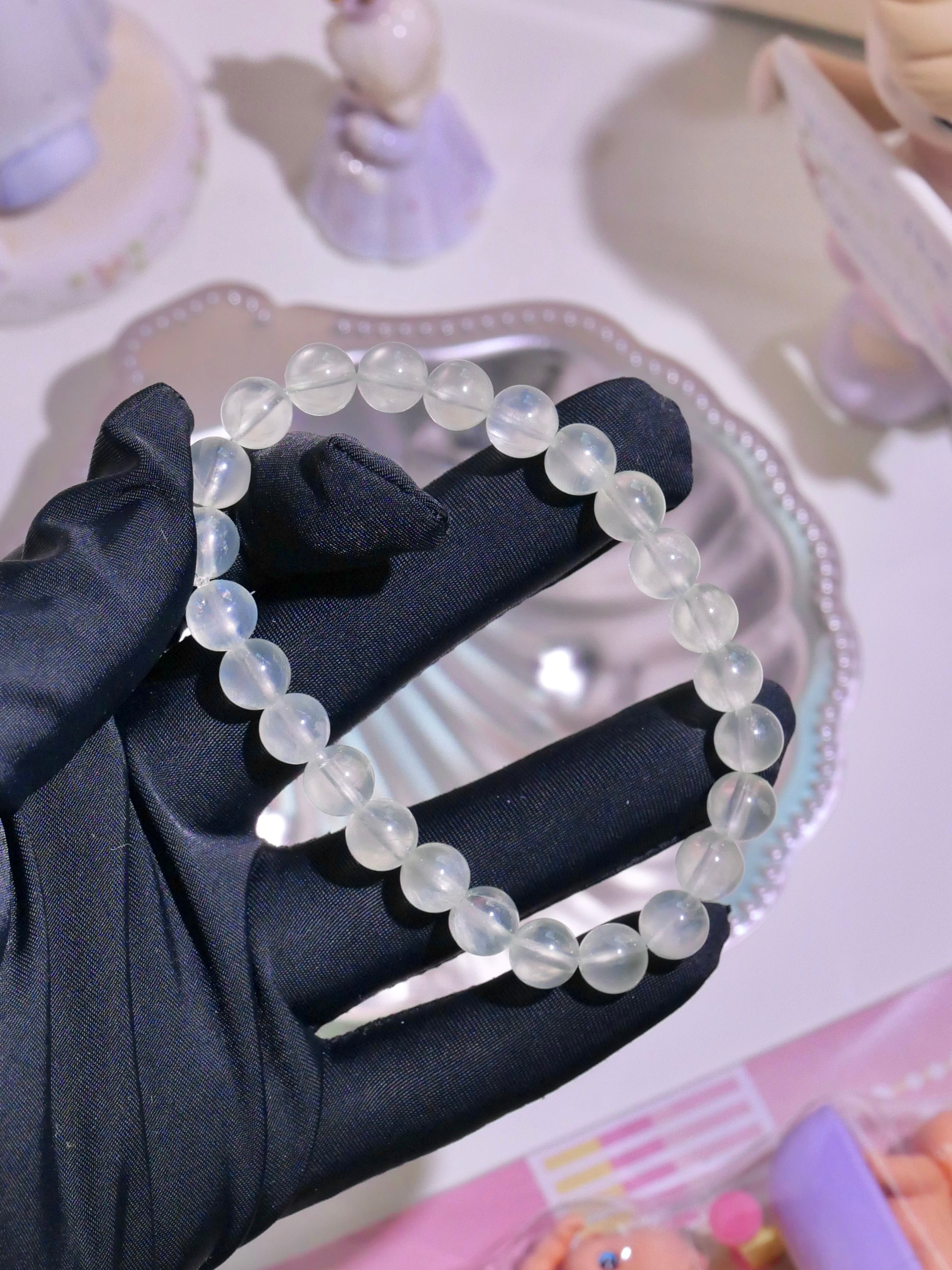[ 現貨 ] 葡萄石手串 Natural Prehnite Bracelet