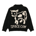 [ Pre-order ] Space Cow Cowichan Knit Jacket Grey