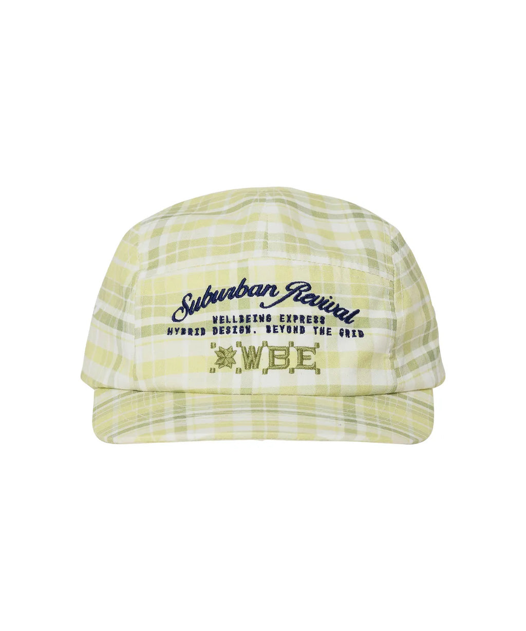 [ Pre-order ] Vintage Cotton Camp Cap Check