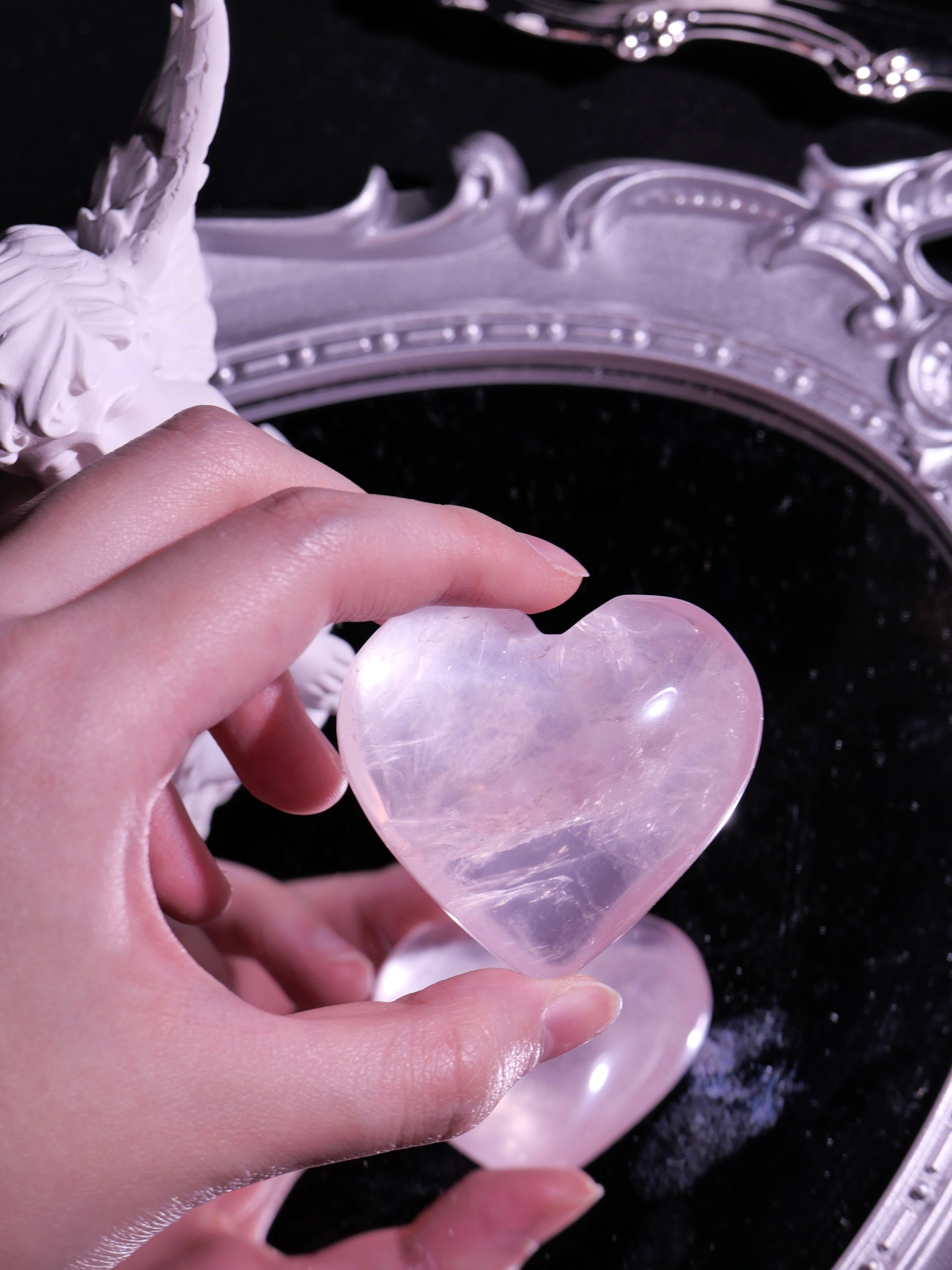 [ 現貨 ] TSCS030 粉晶愛心 Natural Rose Quartz Heart