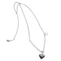 [ Pre-order ] Two Heart Pleat Necklace