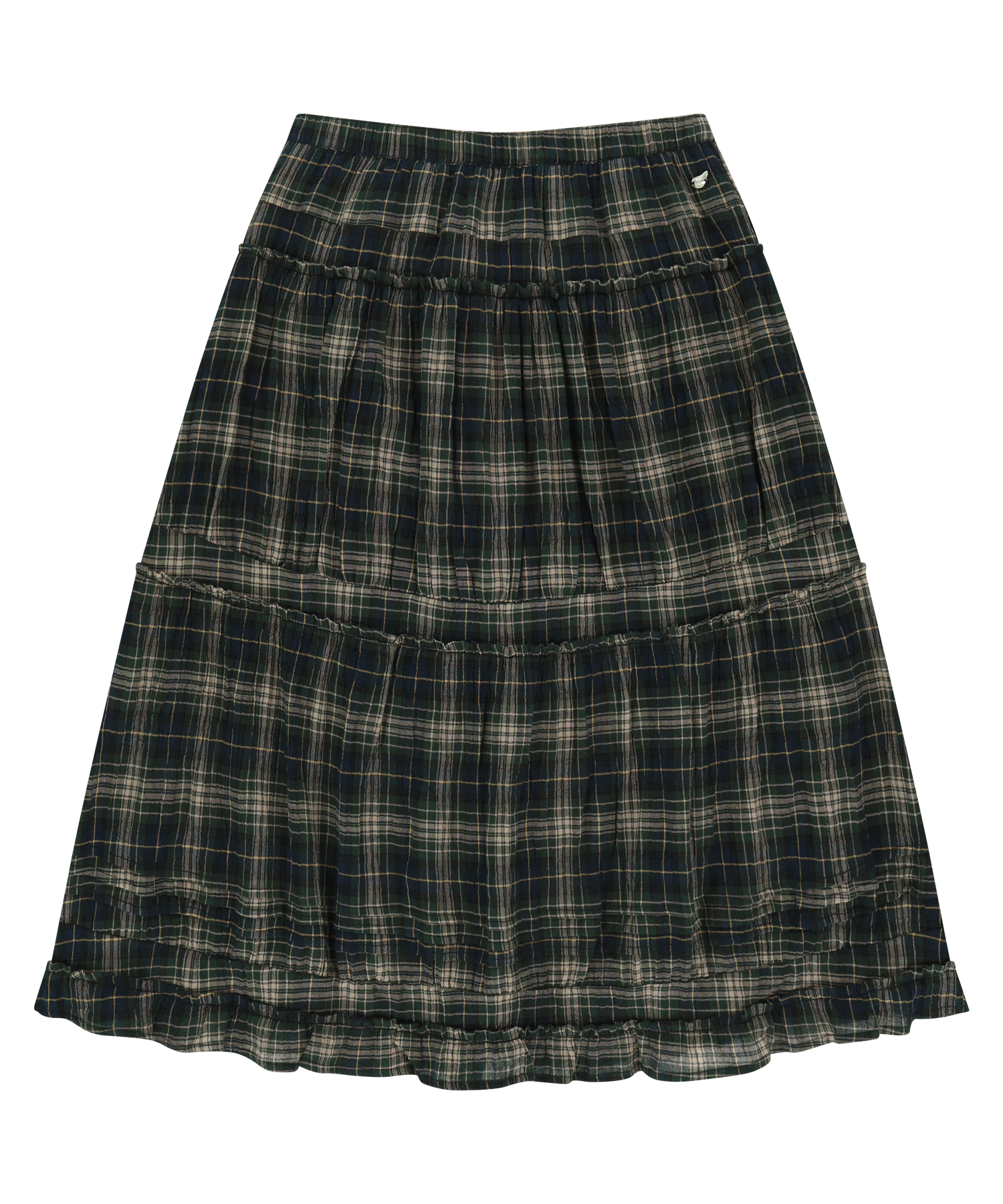 [ Pre-order ] Shirring Mid Skirt