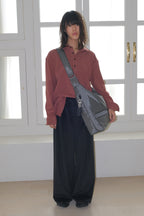 [ Pre-order ] Stripe Pocket Cross Bag