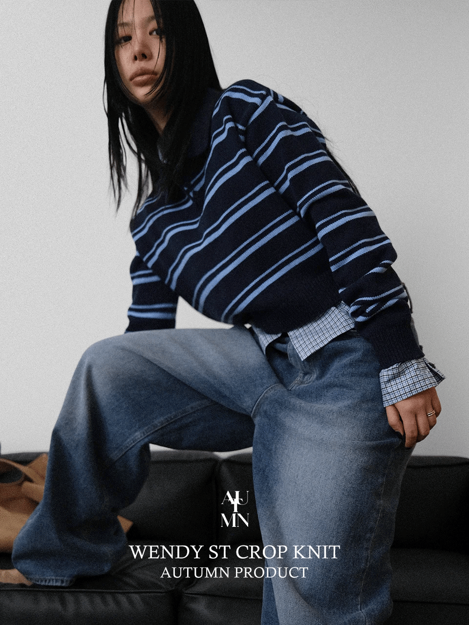[ Pre-order ] Wendy ST Crop Knit