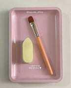 [ Pre-order ] The Tool Lab X 化妝師 Happyrim 全覆蓋遮瑕粉底掃套裝 ( 連粉撲2個+粉撲case )