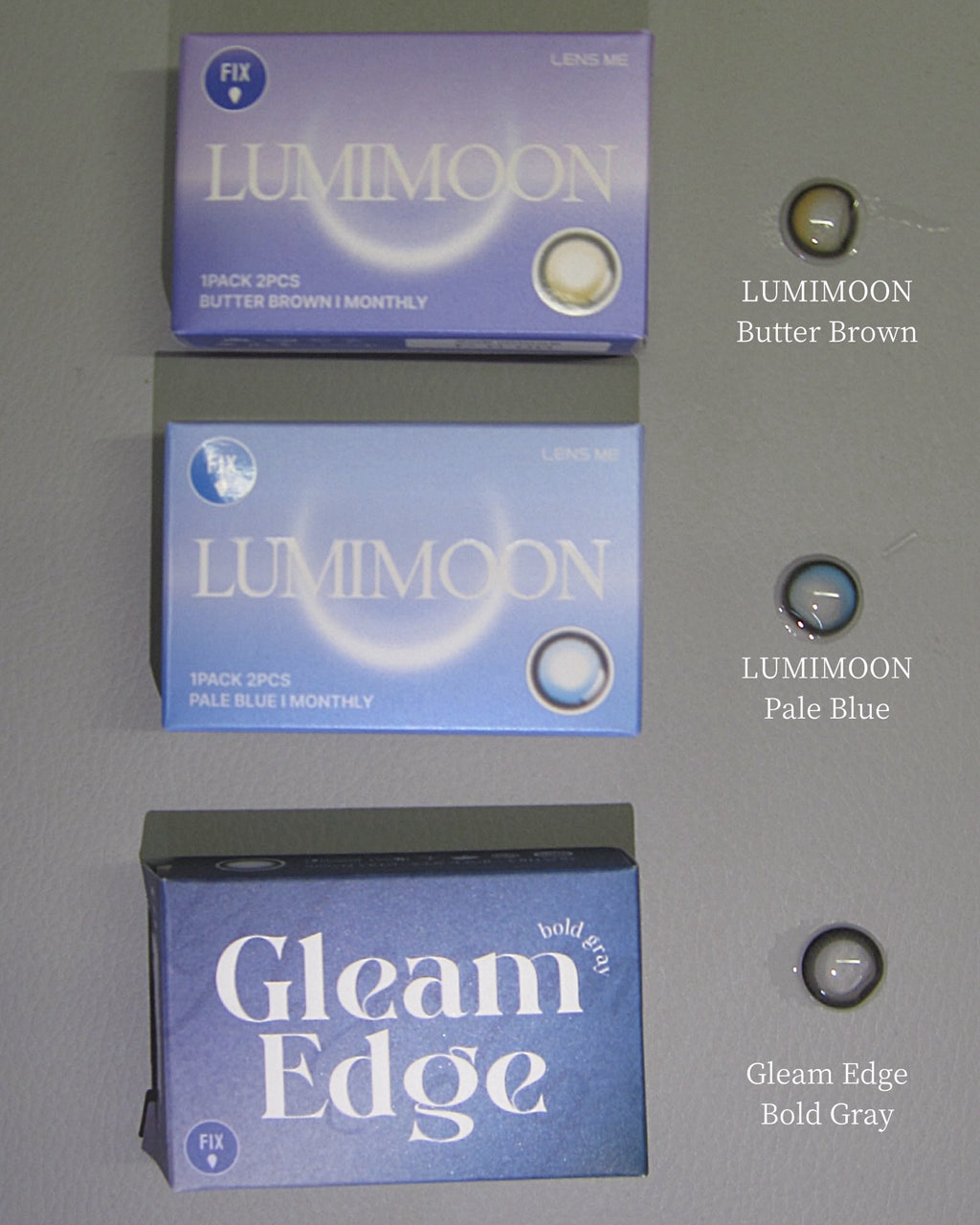 [ Pre-order ] 1+1 1Month Gleam Edge 13.7mm 固定高光 (含水量43%)