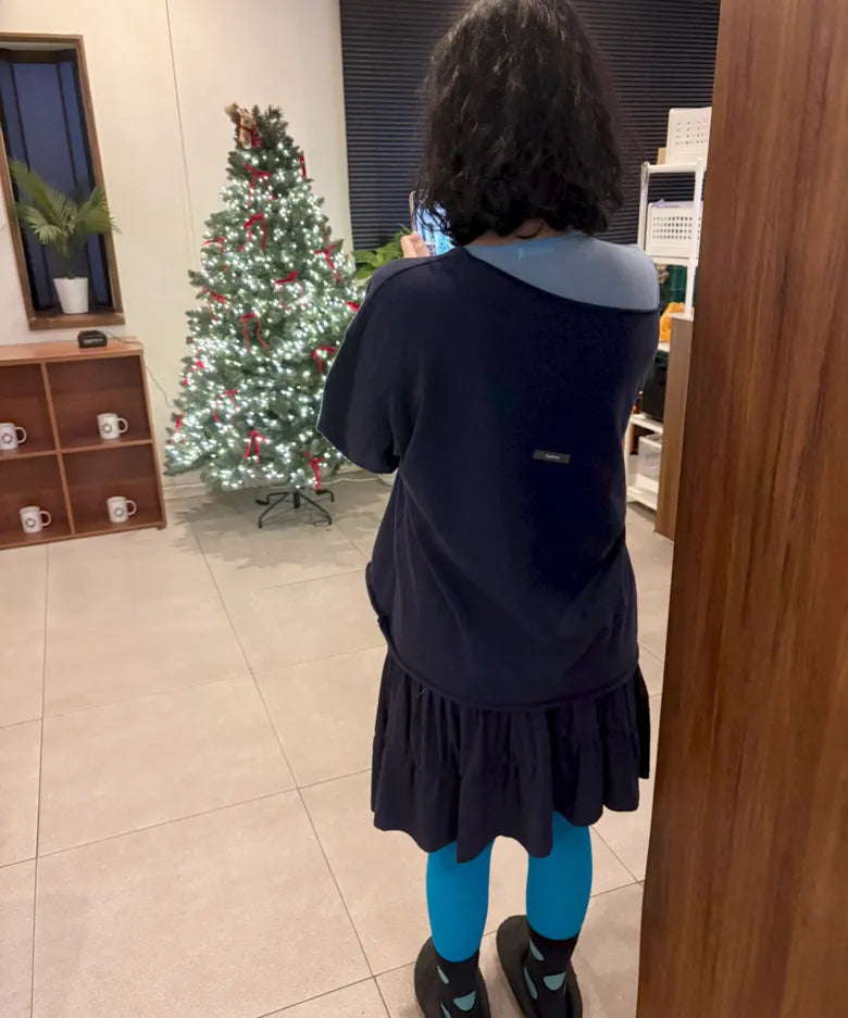 [ 店主推薦 Pre-order ] PWC Jersey Shirrimg Tiered Midi Skirt