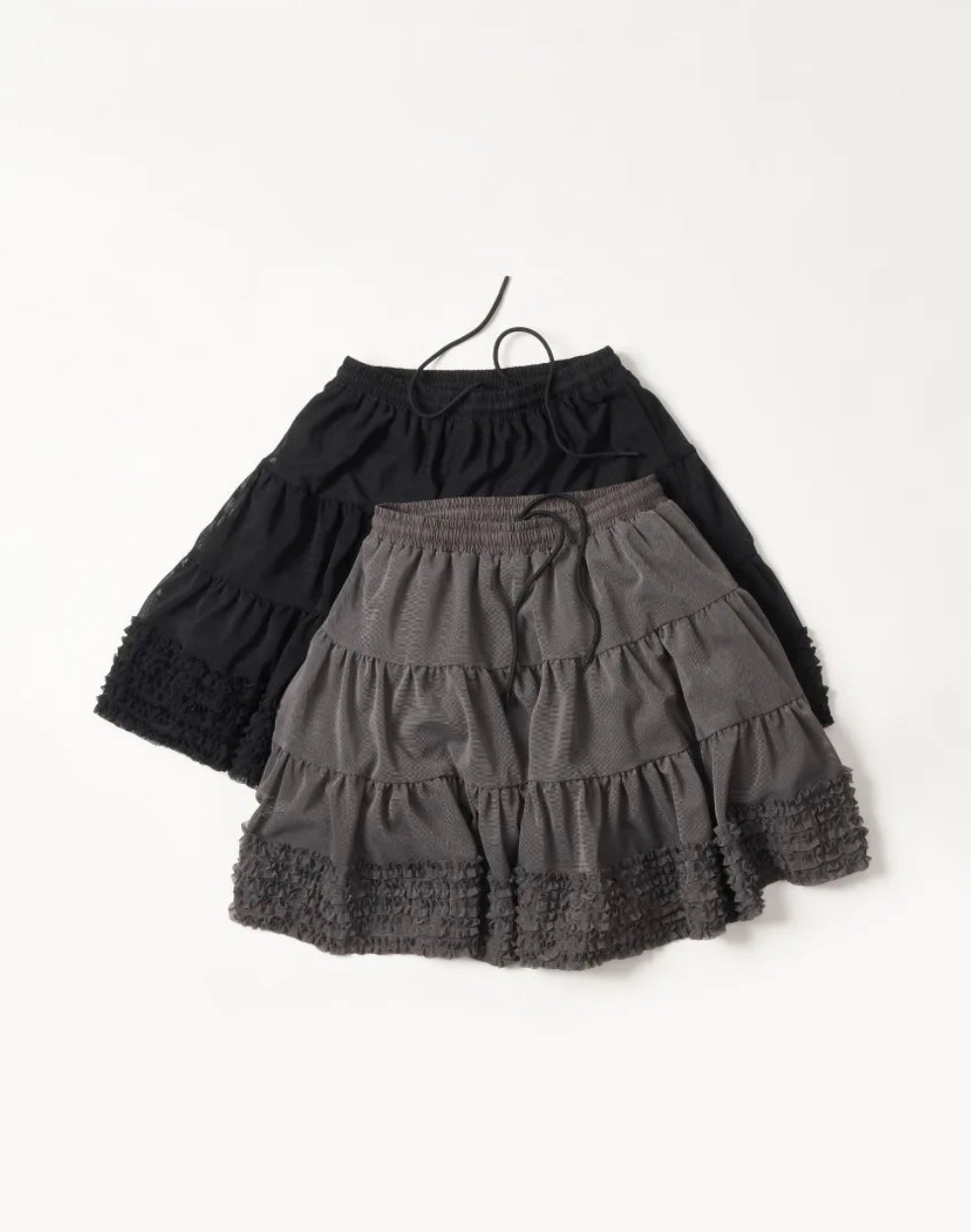[ 現貨 ] Plzproject Mesh Skirt Gray