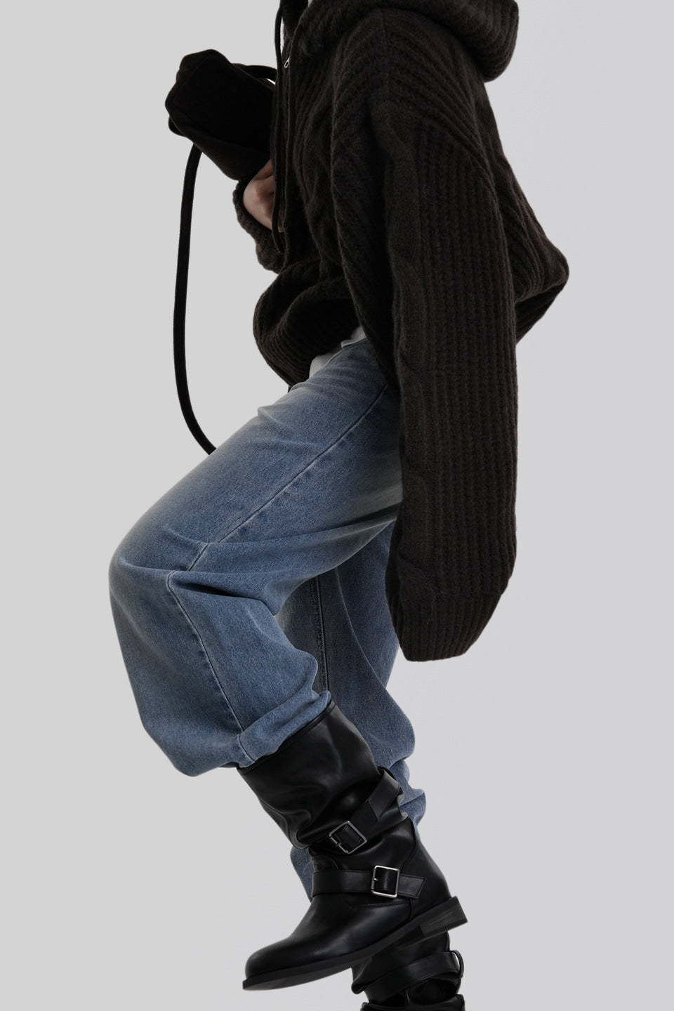 [ Pre-order ] Autumn Made Wool cable Hood Knit