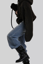 [ Pre-order ] Autumn Made Wool cable Hood Knit