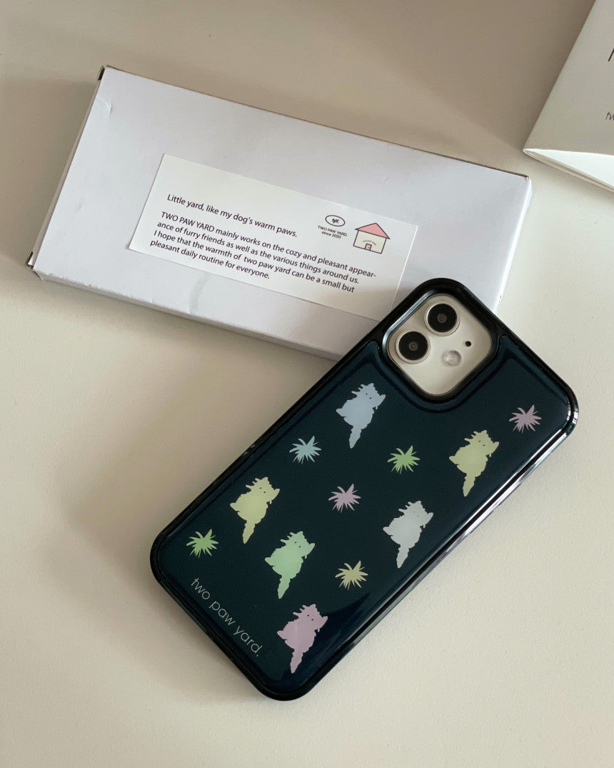 [ Pre-order ] Pastel Cat Confetti Epoxy Phonce Case
