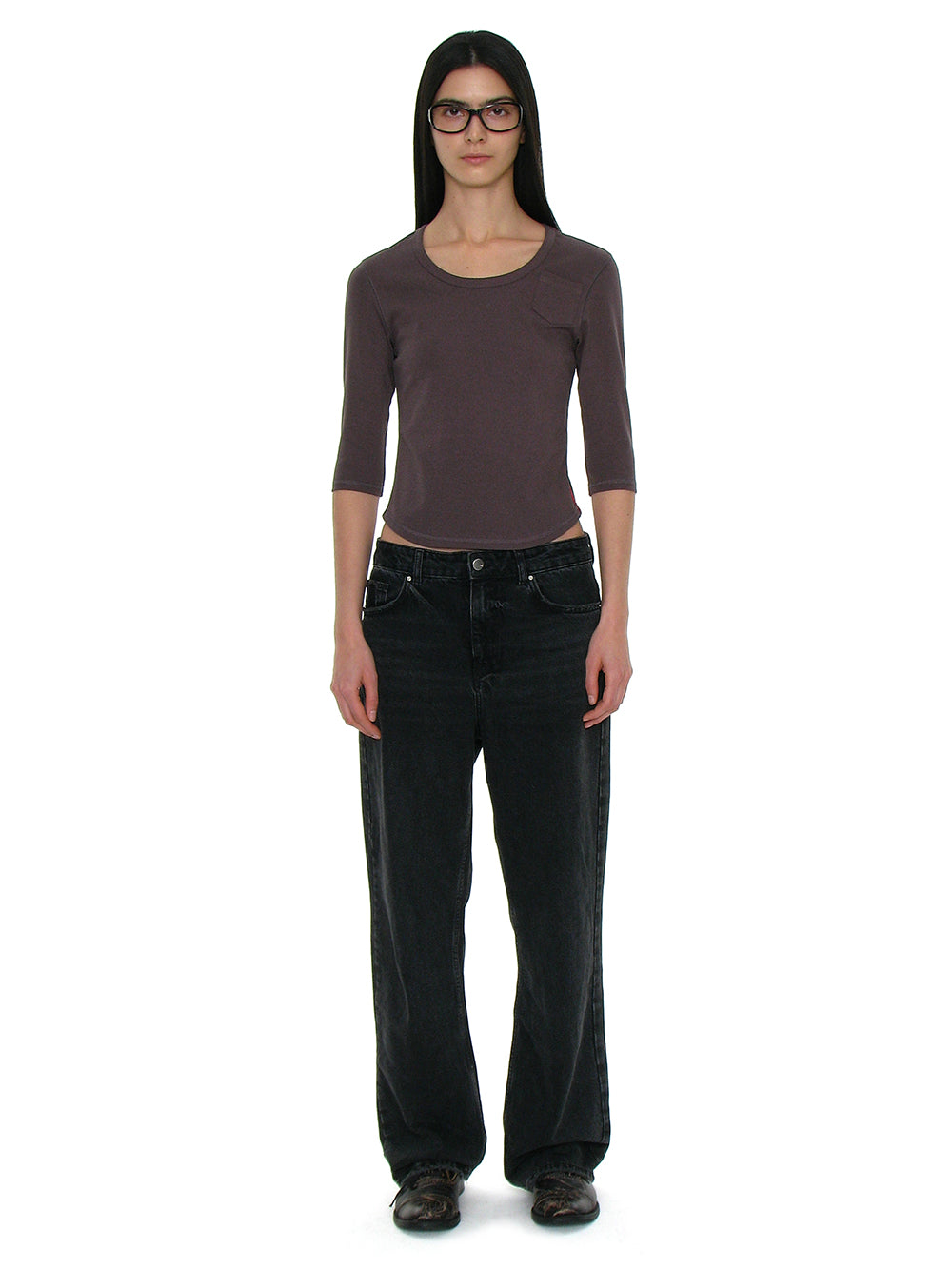 [ 店主推薦 Pre-order ] Pwc Round Neck Three Quarter Sleeve Tee