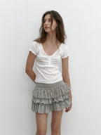 [ Pre-order ] Button Blush T