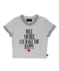 [ Pre-order ] Lace Lettering Baby T-shirts