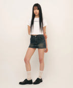 [ Pre-order ] C Rhinestone Logo T-Shirt