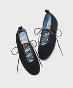 [ 🆕 Pre-order ] Rockfish Bella Laceup Flat ( suede ) - 6 colour