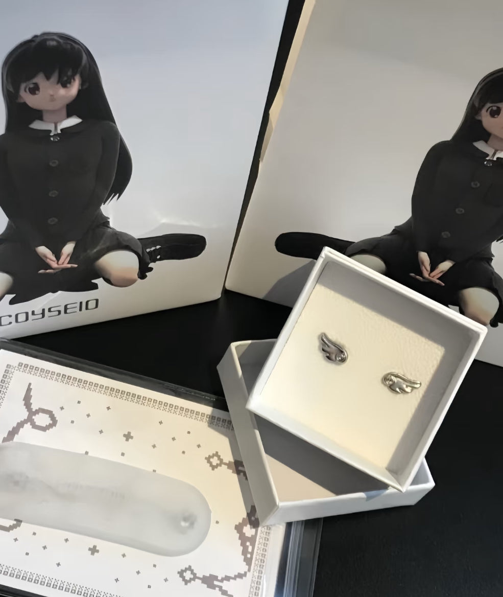 [ Pre-order ] Coyseio 03 Wing Earring Silver