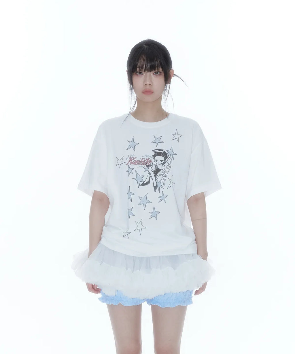 [ Pre-order ] Angelic Over T Shirt
